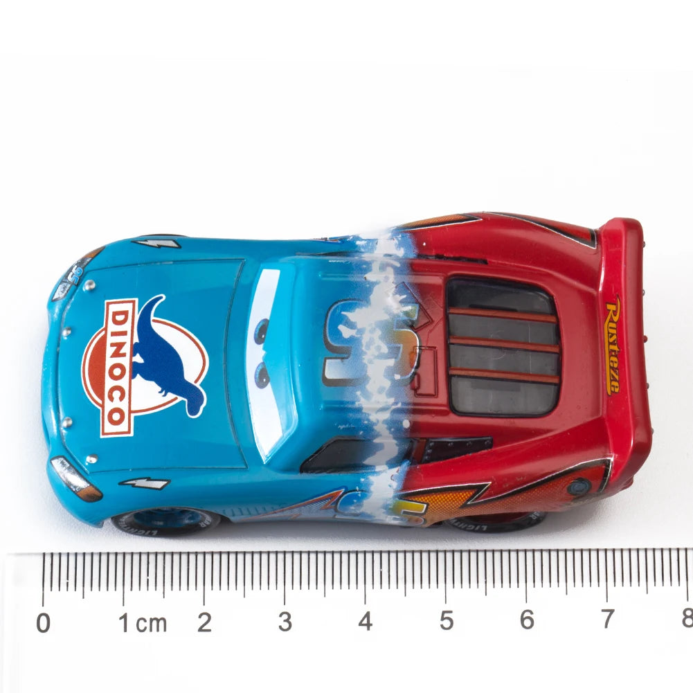 Coche de Juguete Disney Pixar Cars 3 Lightning McQueen & Mater 1:55 – Colección de Vehículos de Metal Diecast