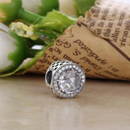 Charm Plata 925 Árbol de la Familia, Pluma, Copo de Nieve y Niño | Dijes Colgantes Compatibles con Pulseras Pandora