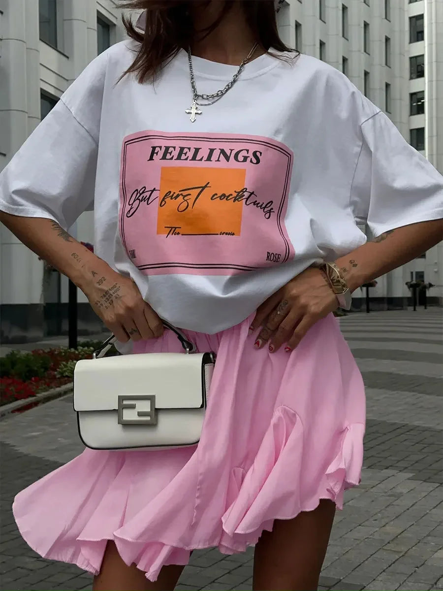 Falda Mini Blanca Mujer 2025 | Falda Vintage de Tenis con Volantes y Cintura Alta