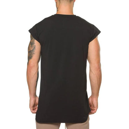 Camiseta de Manga Corta para Hombre – T-shirt de Algodón Transpirable para Gym, Running y Actividades al Aire Libre