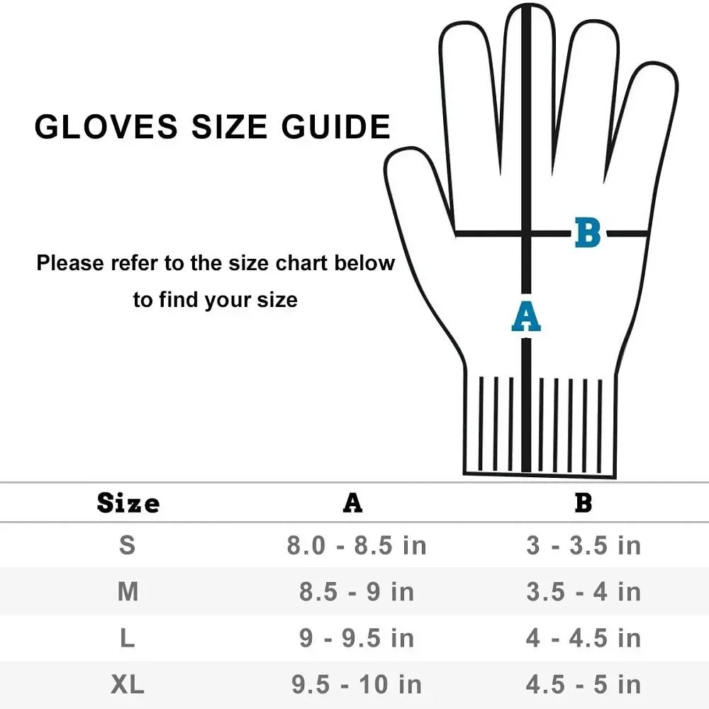 Guantes de Cocina Anticorte Nivel 5 – Guantes de Seguridad HPPE Resistentes a Cortes y Arañazos para Vidrio, Jardinería y Uso Doméstico