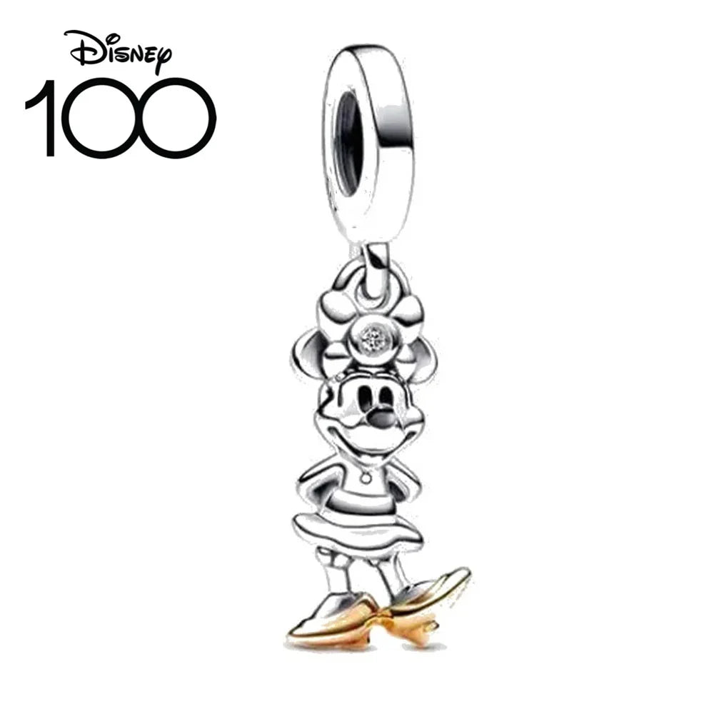 Charm Disney 100º Aniversario Mickey Mouse – Abalorios Princesa y Calabaza para Pulseras Originales Mujer
