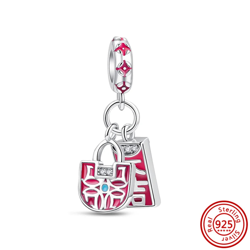 Charm Sorpresa Dopamina de Plata 925 | Dijes Cartoon Estilo Aleatorio para Pulseras DIY