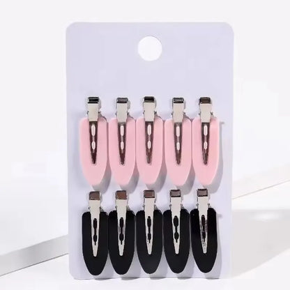 Set de 8/10 Ganchos para el Cabello de Colores - Hebillas Laterales y Accesorios de Peinado para Mujer y Niña