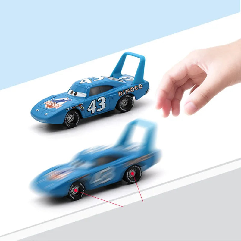 Coche de Juguete Disney Pixar Cars 3 Lightning McQueen & Mater 1:55 – Colección de Vehículos de Metal Diecast