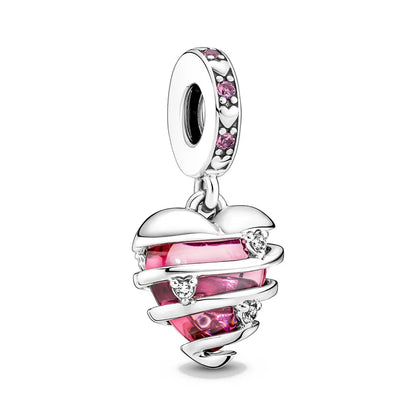Charm Familia en Plata 925 – Abalorio Sparkling para Pulsera Original Mujer