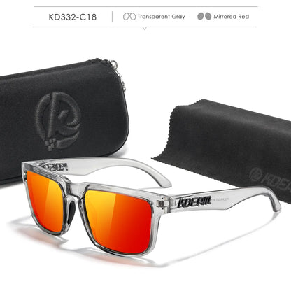 KDEAM Gafas de Sol Fotocromáticas y Polarizadas | Unisex Categoría 3 con Estuche de Lujo