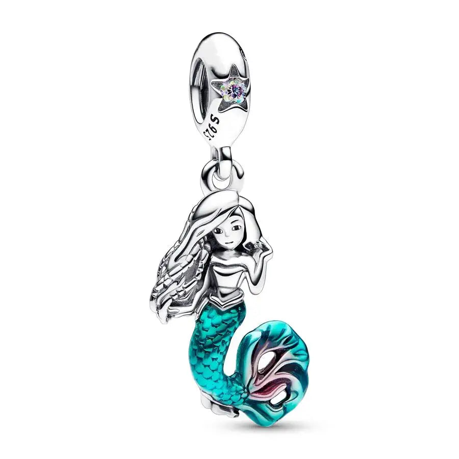 Charm Capitán América plata 925 – Abalorio de superhéroe para pulsera tipo Pandora