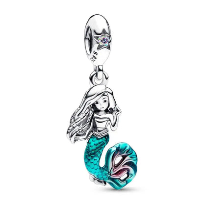Charm Capitán América plata 925 – Abalorio de superhéroe para pulsera tipo Pandora