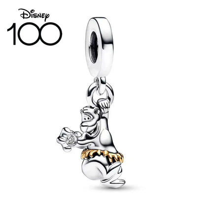 Charm Disney 100º Aniversario Mickey Mouse – Abalorios Princesa y Calabaza para Pulseras Originales Mujer