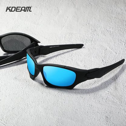 KDEAM Gafas de Sol Deportivas Polarizadas | Lentes Anti-Reflejo UV400 Unisex KD0623