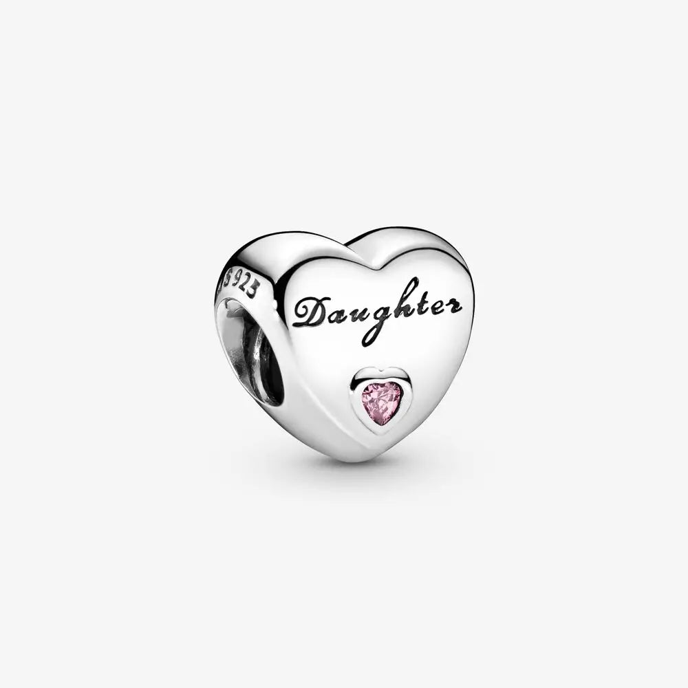 Charm Familia en Plata 925 – Abalorio Sparkling para Pulsera Original Mujer