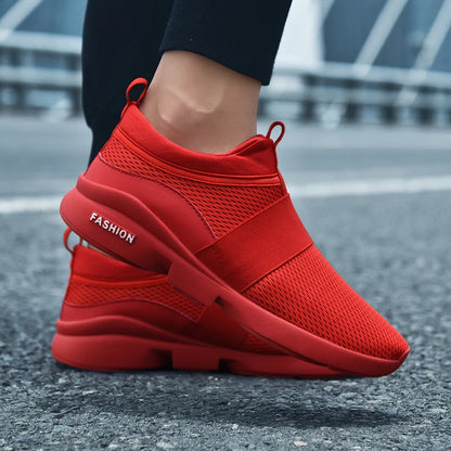Zapatillas Hombre 2025 | Sneakers Casual de Malla Transpirable y Slip-on