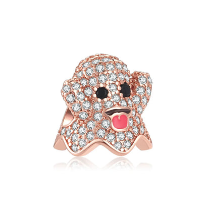 Charm Abalorios Dorados y Rosados para Pulseras Originales Mujer