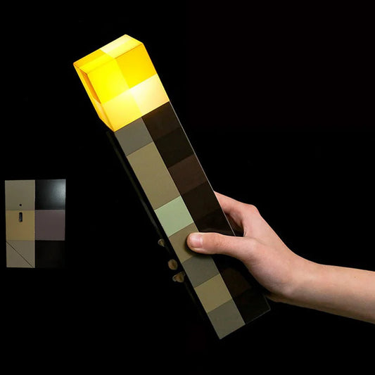 Lámpara LED en Forma de Poción – Luz Nocturna USB Recargable | Decoración Gamer Minecraft para Niños y Hogar