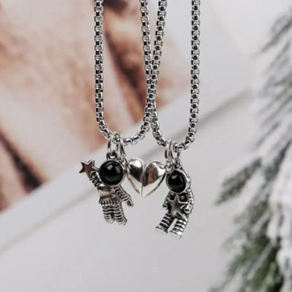 Collar Doble Capa con Mariposa Brillante – Joyería Elegante para Mujer, Ideal para Fiestas y Regalos