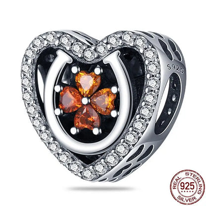 Charm camaleón y luciérnaga que brilla en la oscuridad – Plata 925 para pulsera tipo Pandora, joyería DIY única