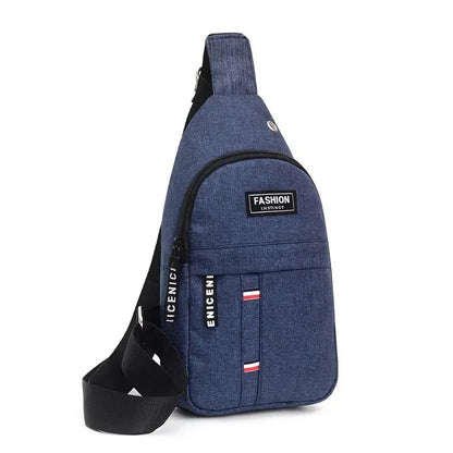Bolso cruzado minimalista para hombre – Bandolera ligera antirrobo de gran capacidad para deporte, running y actividades al aire libre