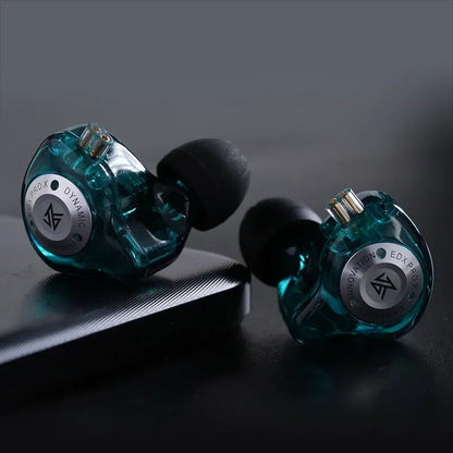 KZ EDX PRO X Auriculares In-Ear HIFI – Graves Potentes, Cancelación de Ruido, Cable Desmontable 3.5mm