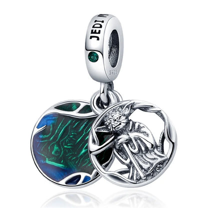 Charm Sobre Plata 925 | Serie Mago | Compatible Pulsera Pandora 3mm