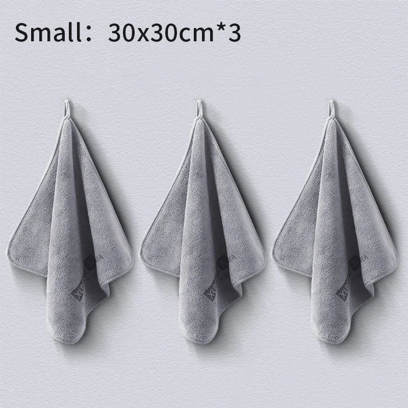 Toalla de Microfibra Premium para Auto – Paño de Limpieza y Secado con Bordes Reforzados | Cuidado y Detallado de Coches