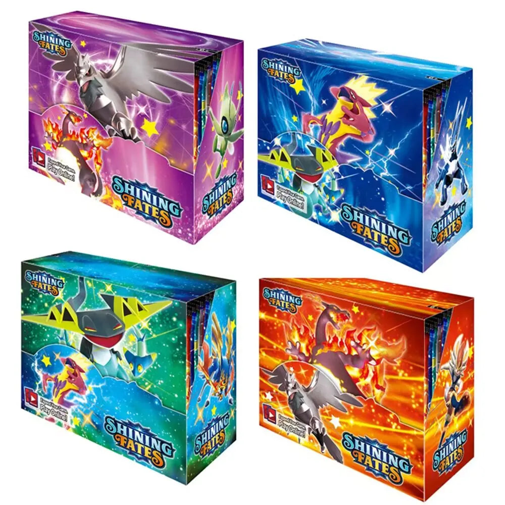 Set de Cartas Pokémon 324/360 Pcs – Brilliant Stars, 151, Prismatic Evolutions & Paldean Fates | Booster Box en Inglés