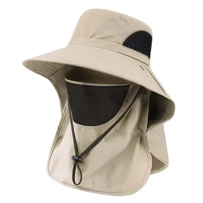 Sombrero Unisex de Verano | Protección UV | Transpirable e Impermeable | Gorro de Pesca, Ciclismo y Escalada con Protección de Cuello