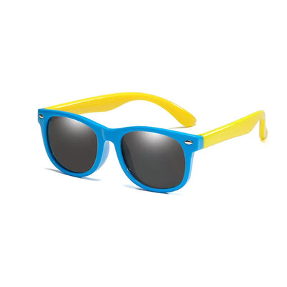 Gafas de Sol Polarizadas para Niños | TR90 Silicona Ultraligeras UV400 Multicolor