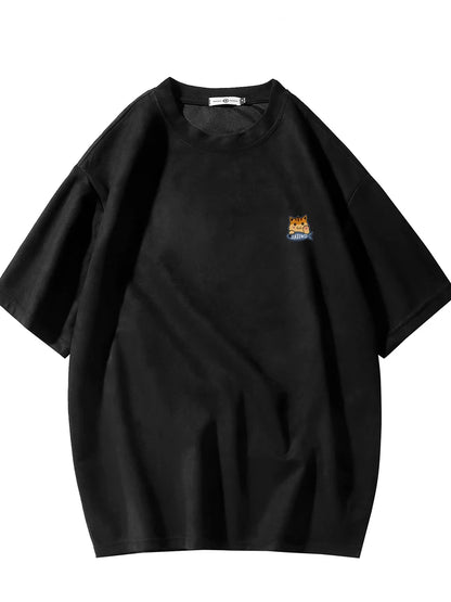 Camiseta Oversize de Verano Streetwear – T-shirt Vintage Harajuku para Hombre, Lavado Desgastado