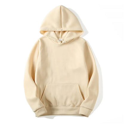 Hoodie Básico Unisex – Sudadera Casual Hombre y Mujer para Primavera, Otoño e Invierno