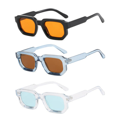 Gafas de Sol Rectangulares Vintage Unisex | Retro UV400 Estilo Lujo para Hombre y Mujer