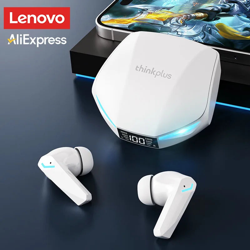 Lenovo GM2 Pro – Auriculares Bluetooth 5.3 In-Ear Gaming Low Latency con Micrófono y Cancelación de Ruido