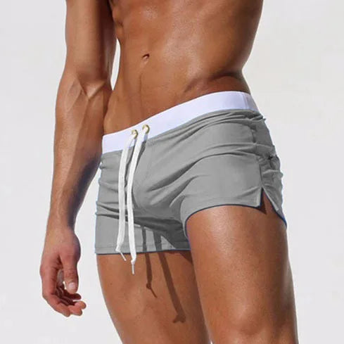 Bañador Hombre Boxer 10 Colores | Shorts Playa con Bolsillo Trasero Secado Rápido – Swimwear Verano