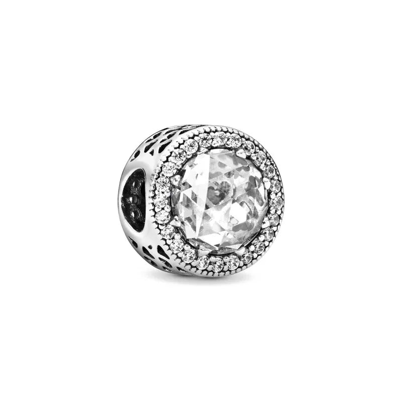 Charm Familia en Plata 925 – Abalorio Sparkling para Pulsera Original Mujer