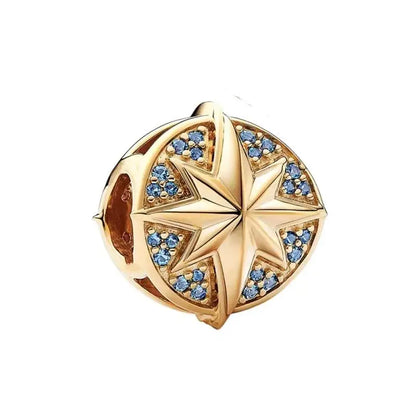 Charm Capitán América plata 925 – Abalorio de superhéroe para pulsera tipo Pandora