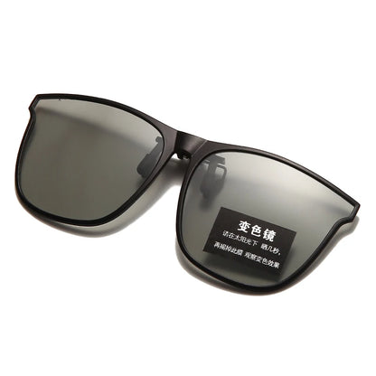 Gafas Clip-On Polarizadas para Hombre | Fotocromáticas, Antirreflejo y Visión Nocturna