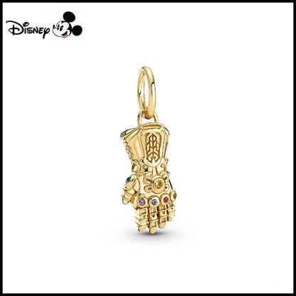 Charm Disney 100 Aniversario Superhéroes | Compatible Pandora | Beads Plata 925 DIY Mujer