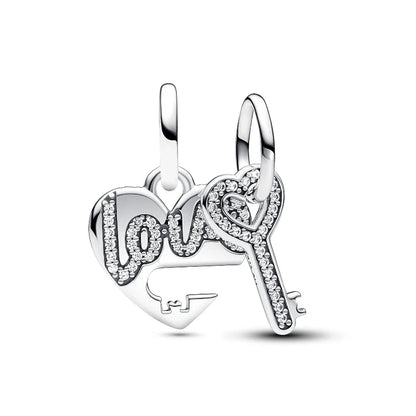 Charm Disney 100 Aniversario | Dije Colgante Compatible con Pulseras Pandora