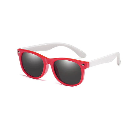 Gafas de Sol Polarizadas para Niños | TR90 Silicona Ultraligeras UV400 Multicolor