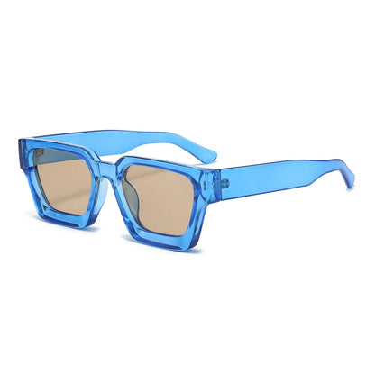 JNPCXI Gafas de Sol Cuadradas de Lujo | Retro Fashion Unisex UV400