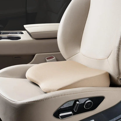 Cojín Elevador de Asiento para Coche | Almohada Gruesa Portátil con Soporte Lumbar y Confort en Todas las Estaciones