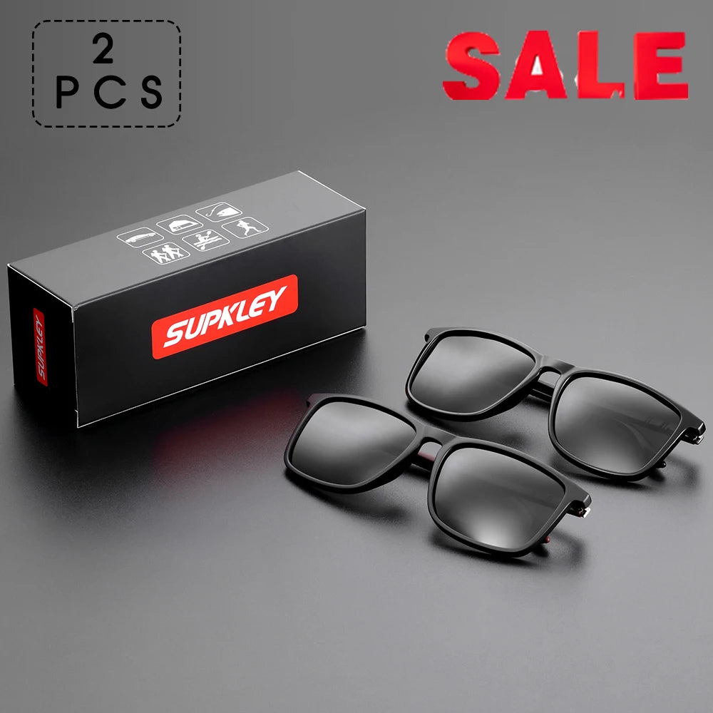 SUPKLEY Gafas de Sol Deportivas Polarizadas Hombre Mujer | Protección UVA&UVB