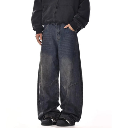 Jeans Baggy Hombre Oversize | Pantalones Vaqueros Anchos Streetwear Hip Hop Loose Fit Casual