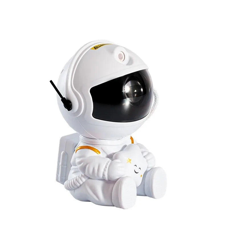 Proyector Astronauta Estrellas y Nebulosa 🌌 Luz Nocturna LED 360° con Control Remoto y Temporizador – Lámpara Decorativa para Habitación Infantil, Adultos y Fiestas