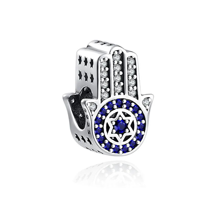 Charm Serie Océano en Plata 925 – Abalorios Tortuga, Cangrejo y Sirena para Pulsera Original Mujer
