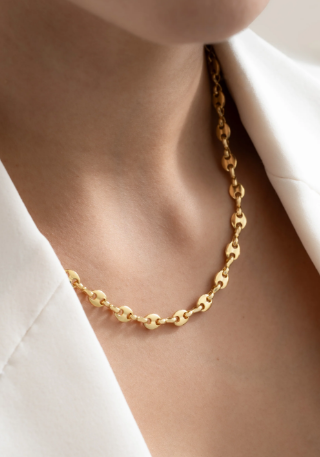 Cadena Gucci de Oro 18k